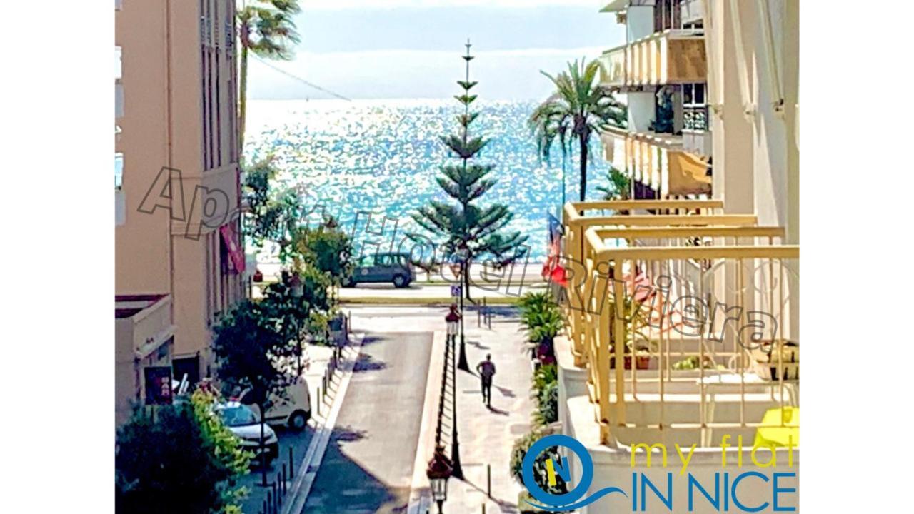 Aparthotel Riviera - Hyper Centre Ville - Studio Superieur Ac Avec Balcon Et Apercu Mer - Balcon Massenet 1 Nice Bagian luar foto