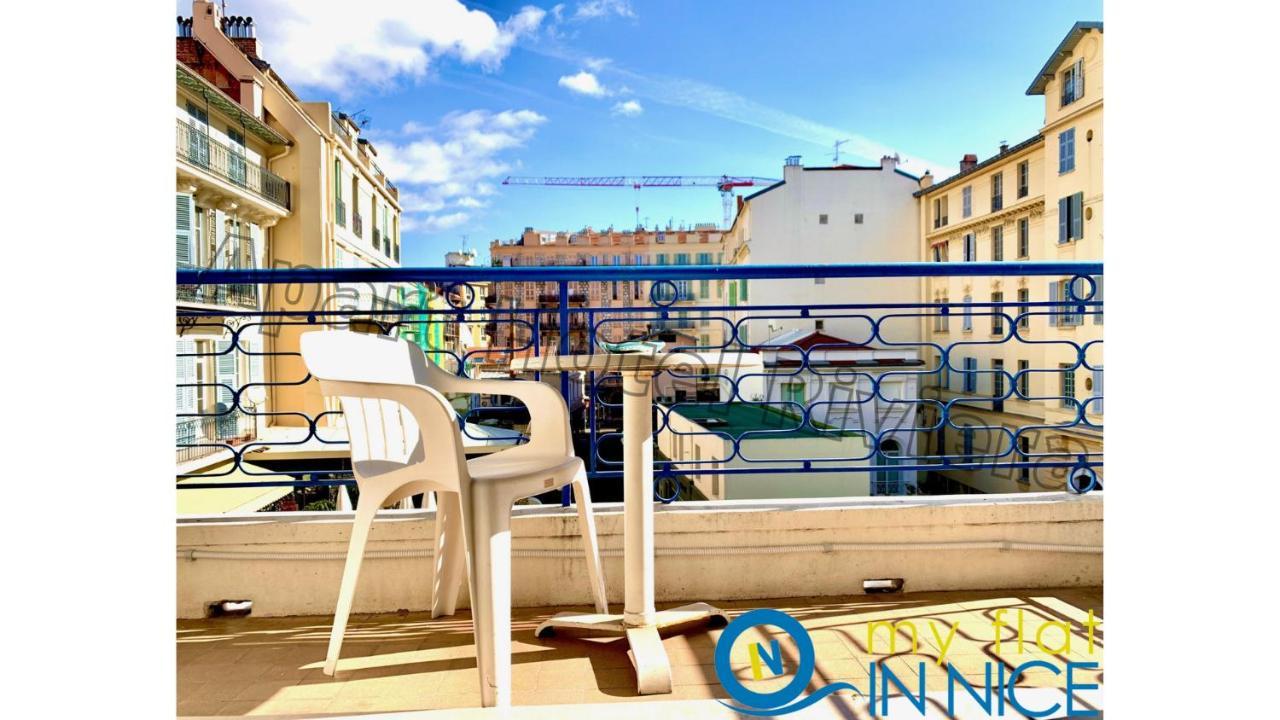 Aparthotel Riviera - Hyper Centre Ville - Studio Superieur Ac Avec Balcon Et Apercu Mer - Balcon Massenet 1 Nice Bagian luar foto
