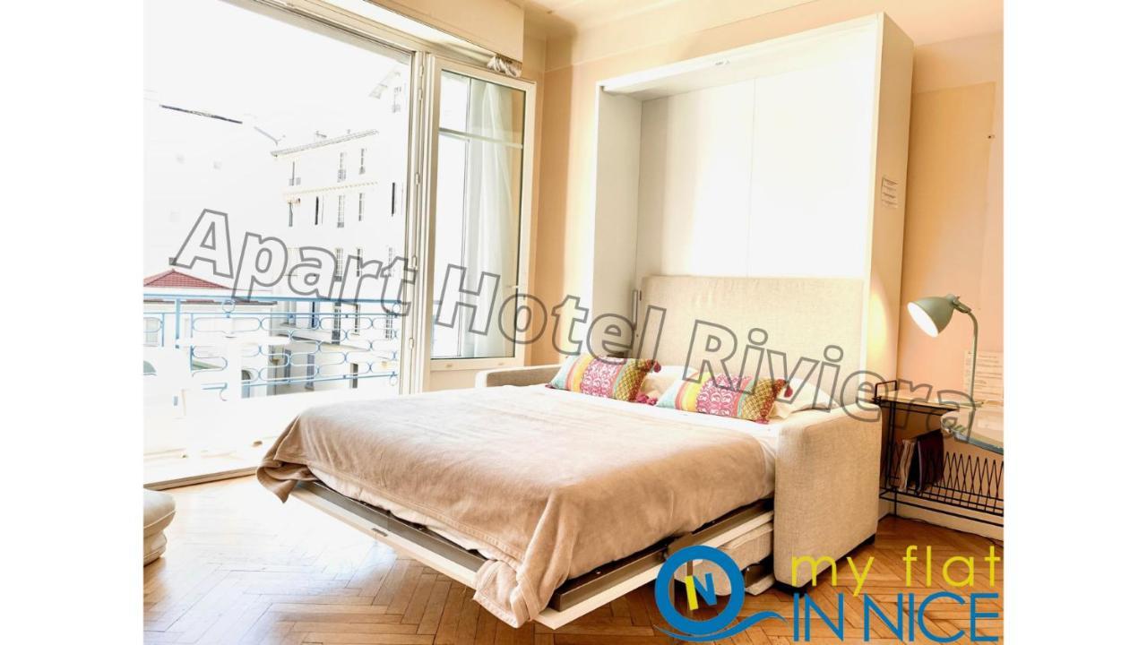 Aparthotel Riviera - Hyper Centre Ville - Studio Superieur Ac Avec Balcon Et Apercu Mer - Balcon Massenet 1 Nice Bagian luar foto